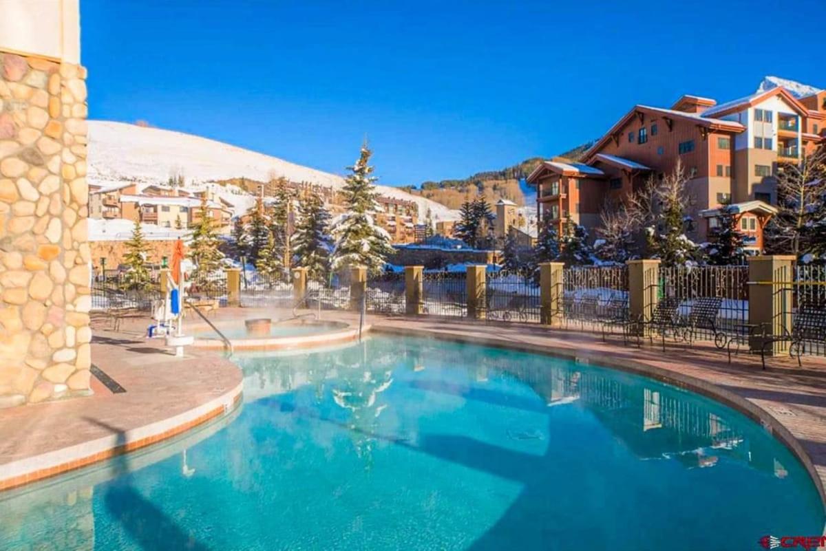 1Bd Suite 504 Perfect Location With Pool And Hot Tub Crested Butte Eksteriør bilde